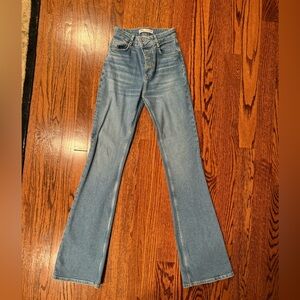 Zara high rise bell bottom Jeans new